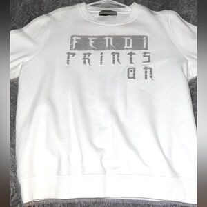 FENDI “Special Edition” “FENDI Prints On” Crewneck Sweatshirt